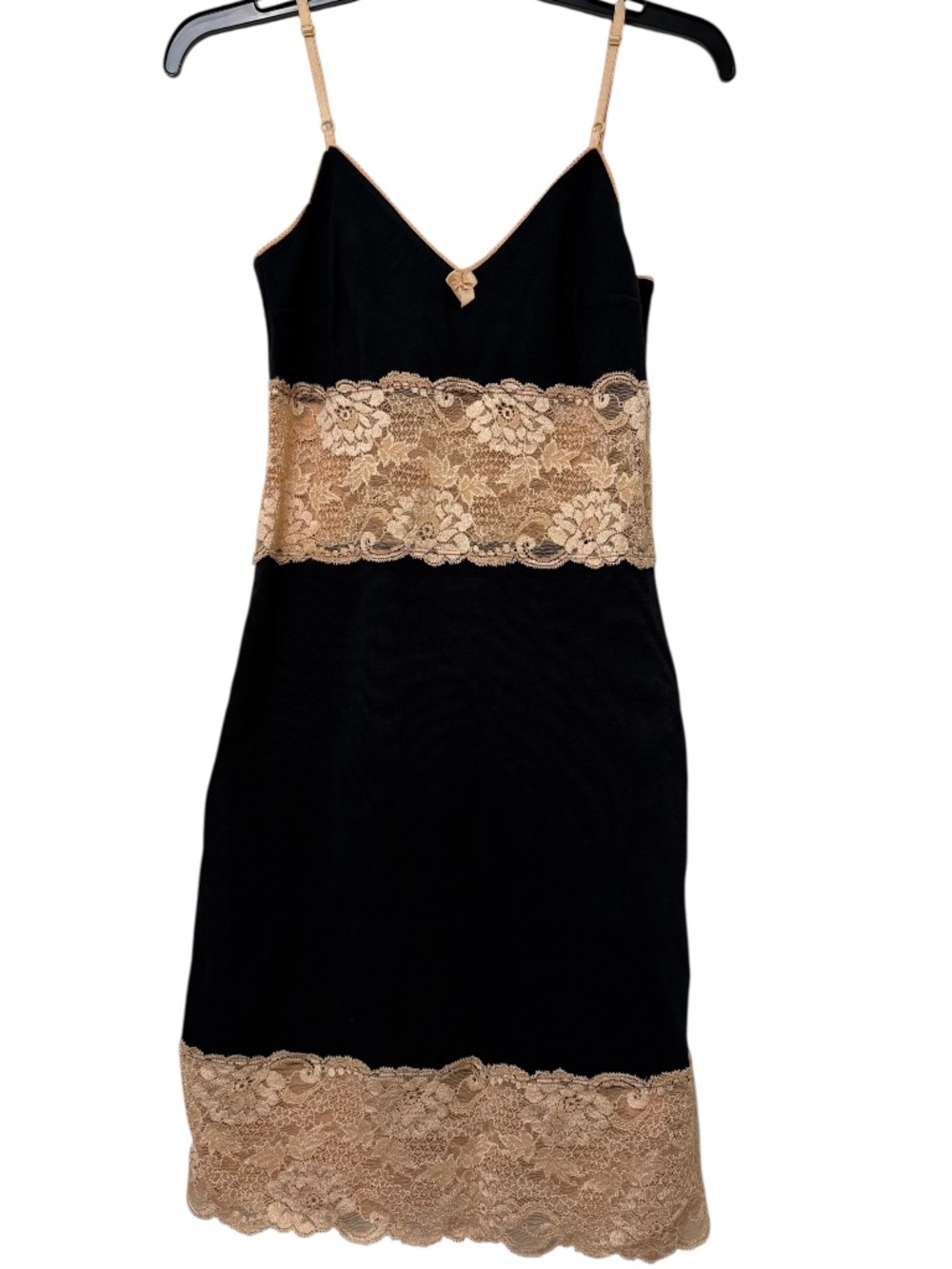 D&G Dolce Gabbana Vintage Lace Trim Dress Y2K